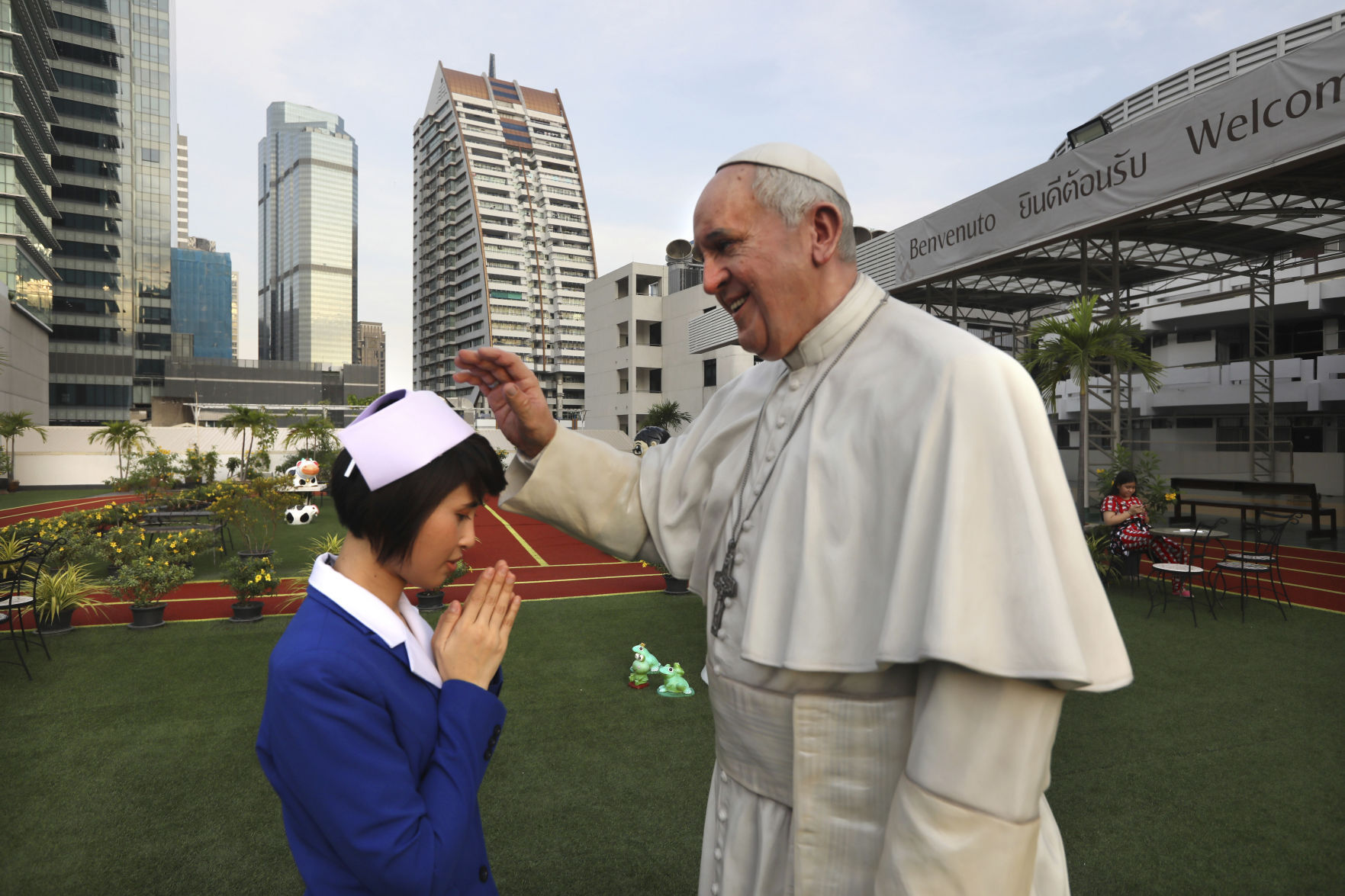 APTOPIX Thailand Pope Visit